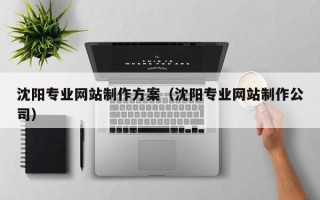 凉山沈阳专业网站制作方案（沈阳专业网站制作公司）